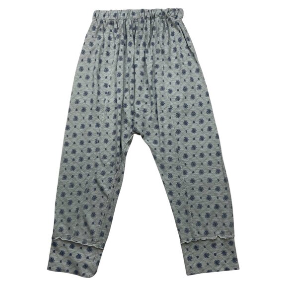 Free People Gray Floral Pajama Set - Picture 10 of 14